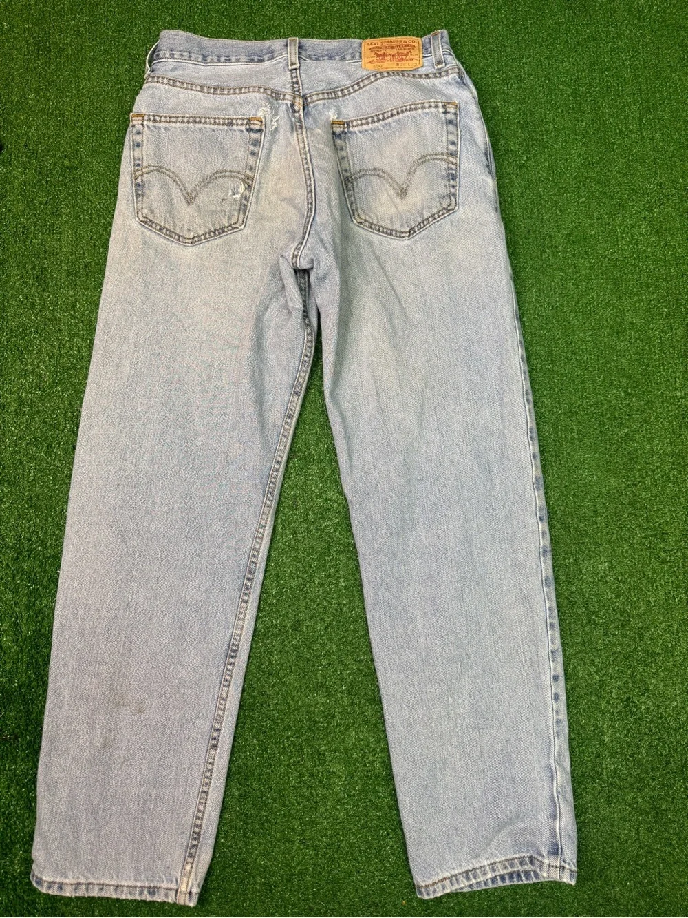 Vintage Levis Jeans 550 Relaxed Fit Men’s 32x32 2006 Denim Blue Jeans Y2k